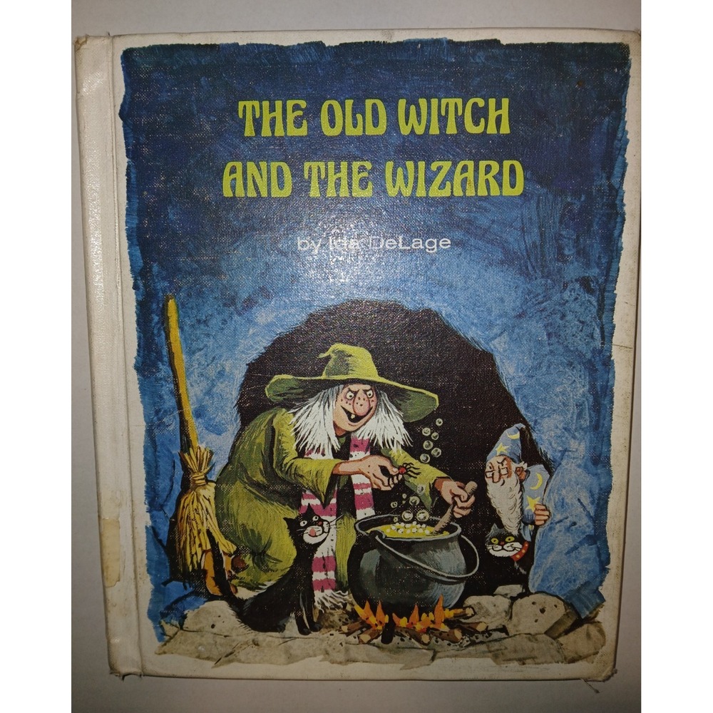 The Old Witch and the Wizard Hardcover Ida DeLage